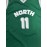 Men's #11 North Basketball Jersey - Breathable & Comfortable Mesh Tank Top, V-Neck, Sleeveless Sports Uniform for Training & Casual Wear, Green, Sizes S-3XL
