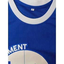 Tournament Shoot Out Basketball Jersey 54 Watson Basketball Tops Movie Jersey Blue S-3XL
