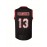 Men's Basketball Jersey 13 Sports Top, Breathable Sports Uniform For Training And Competition Stitched Black S-3XL
