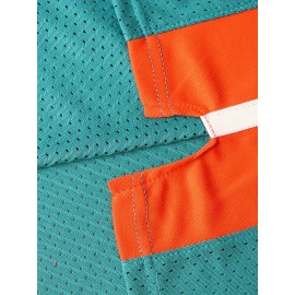 Men'S Sports Shirt 7 Green Basketball Shirt Sewn Sports Vest S-3XL