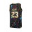 Men's 24#Black Embroidered Basketball Jersey For Street Casual Sports Training Or Competition