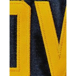 Men's #10 Dark Blue Retro Mesh Embroidery Sport Jersey : V-neck short sleeves Breathable Sports T-shirt For Training Competition