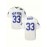Men'S American Football Jersey, Men'S V-neck Short Sleeve Breathable Active 33 Letter Embroidery Stitched Party Clothing, Outdoor Street
