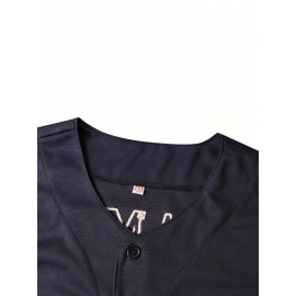 #88 Navy Vintage Baseball Jersey Men'S Size S-XXXL Stitched Name And Number
