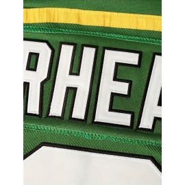 3 Ross The BOSS Rhea Hockey Jersey for Men, ST John's Shamrocks Stitched with EMHL Patch Green Black