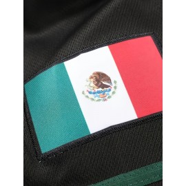 Men's Mexico Flag Baseball Jersey - Vibrant National Pride Design, Comfortable Fit for Men And Women, S-3XL Sizes, Perfect for Baseball Fans And Enthusiasts
