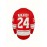 Vladislav Tretiak Sergei Makarov #24 1980 USSR CCCP Russian Hockey Jersey Red
