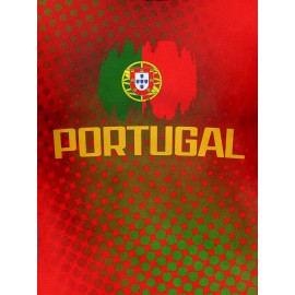Professional Sports Fabric Men'S Creative Pattern Print Country Home Soccer Jersey T-shirt