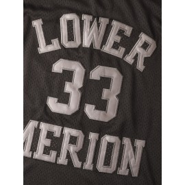 33 Basketball Suit Embroidered Men'S Basketball Vest Round Neck Polyester Sleeveless Mesh Sports Vest S-3XL