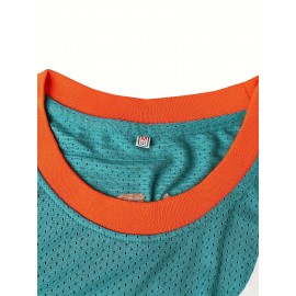 Men'S # 7 Green Basketball Shirt Round Neck S-3XL Polyester Fiber Casual Sports Design Suitable For Party Games And Casual Wear