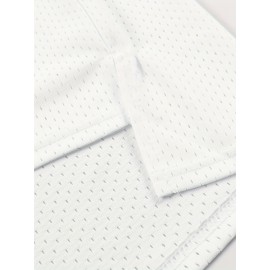 Men's #1 Basketball Jersey - White with Green 