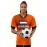 Netherlands Country Home Soccer Jersey T-shirt, Professional Sports Fabric Women's Creative Pattern Print, As Gifts For Sports Fans