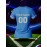 Customizable Women'S V-Neck Football Jersey, Polyester 100%, Quick-Dry Knit Fabric, Regular Length, All Over Print, Slight Stretch, Breathable for Training & Fitness, Spring/Summer/Fall Sports Top