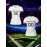 Customizable Women's V-Neck Soccer Jersey - Personalized Name & Number, Breathable Polyester, Quick-Dry Athletic Top for Team Training, Sports Fitness & Casual Wear, Casual Sportswear | Customizable Sports Gear | Smooth Fabric