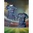 Customizable Women's V-Neck Soccer Jersey - Personalized Name & Number, Breathable Polyester, Quick-Dry Athletic Top for Team Sports, Fitness & Casual Wear, Blue & Black Retro Design, Team Sports Apparel | Athletic Team Uniform | Comfortable Fit