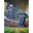 Customizable Women's V-Neck Soccer Jersey - Personalized Name & Number, Breathable Polyester, Quick-Dry Athletic Top for Team Sports, Fitness & Casual Wear, Blue & Black Retro Design, Team Sports Apparel | Athletic Team Uniform | Comfortable Fit