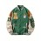Men's Vintage Varsity Jacket with Number 17 & Team Logo - Plus Size Baseball Coat, Retro School Team Uniform, Machine Washable, Autumn Winter Casual Streetwear, Christmas Gift for Him, PLUS SIZE
