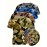 4pcs Men'S Camo Tactical T-Shirts - Breathable Polyester, Crew Neck, Short Sleeve, Casual Sports Knit Fabric, Slight Stretch, Regular Fit for Spring/Summer Outdoor Activities, PLUS SIZE